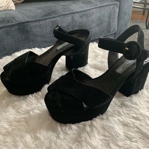 Prada platform sandals